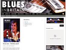 Tablet Screenshot of bluesinbritain.org